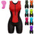 cheap Triathlon Clothing-21Grams® Women&#039;s Sleeveless Triathlon Tri Suit Summer Spandex Polyester Forest Green Black / Yellow Green Solid Color Geometic Bike Clothing Suit UV Resistant 3D Pad Breathable Quick Dry Sweat wicking