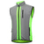 cheap Cycling Vest-WOSAWE Men&#039;s Sleeveless Cycling Vest Green Patchwork Bike High Visibility Windproof Sports Patchwork Clothing Apparel / Athletic