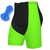 cheap Men&#039;s Shorts, Tights &amp; Pants-Men&#039;s Cycling Road Shorts Bike Shorts Cycling Padded Shorts Bike Shorts Pants Mountain Bike MTB Road Bike Cycling Sports Patchwork Fluorescent 3D Pad Cycling Breathable Quick Dry Yellow Red Polyester