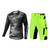 cheap Cycling Jersey &amp; Shorts / Pants Sets-WOSAWE Men&#039;s Long Sleeve Cycling Padded Shorts Cycling Jersey with Shorts Road Bike Cycling Pink+White White Black Patchwork Camo / Camouflage Bike Shorts Jersey Clothing Suit Polyester Windproof