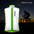cheap Cycling Vest-WOSAWE Men&#039;s Sleeveless Cycling Vest Green Patchwork Bike High Visibility Windproof Sports Patchwork Clothing Apparel / Athletic