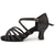 cheap Latin Shoes-Women's Silver Sparkly Latin Dance Shoes, Criss - Cross Strap High - Heel Dance Sandals with Suede Sole for Latin Salsa