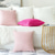 cheap Textured Throw Pillows-Decorative Toss Pillows Corduroy Pillow Cushion Cover Bedside Sofa Back Cushion Office Lumbar Solid Color Pillow Cover Without Core Pink Blue Sage Green Purple Yellow