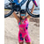 abordables Vêtements de triathlon pour femmes-Femmes ​Combinaison néoprène de triathlon Sans manches VTT Vélo tout terrain Cyclisme sur route Noir Rose Claire Bleu Vélo Séchage Rapide Respirant Des sports Vêtement Tenue