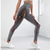 ieftine Jambiere și colanți de yoga-Pentru femei Jambiere Sports Gym Leggings Pantaloni de yoga Spandex Negru Jambiere decupate Imprimeu Paisley Controlul abdomenului Lift Fesier Îmbrăcăminte Îmbrăcăminte Yoga Fitness Gimnastic