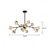 cheap Sputnik Design-102 cm Unique Design Chandelier LED Crystal Nordic Style Modern Living Room Dining Room Bedroom 110-120V