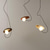 cheap Pendant Lights-25 cm Nordic Pendant Light LED Nordic Style Modern Designer Art Lamp Metal Living Room Restaurant Bar Bedroom 85-265V