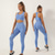 cheap Yoga Suits-Women&#039;s Workout Outfits Yoga Suit Summer Fashion Clothing Suit Jacinth +Gray Green Nylon Yoga Fitness Tummy Control Butt Lift Moisture Wicking Sleeveless Sport Activewear High Elasticity Slim
