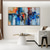 cheap Abstract Paintings-Oil Painting Hand Painted Vertical Abstract Landscape Classic Modern Rolled Canvas (No Frame)