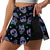 cheap Skorts-Women&#039;s Running Skirt Athletic Skorts Sports Shorts Shorts Bottoms Skull Quick Dry Moisture Wicking 3D Print 2 in 1 Side Pockets Black Blue / Stretchy / Athleisure / High Waist