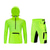 Недорогие Велосипедные комплекты одежды-WOSAWE Муж. Длинный рукав Велошорты с подкладкой Велокуртки Велокофты и велошорты Горные велосипеды Шоссейные велосипеды Черный Зеленый Темно-синий Велоспорт Наборы одежды Полиэстер / 3D-панель