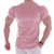 billiga Casual T-shirts för män-fitness tide brand tights herr sport t-shirt snabbtorkande kläder sommar löpning rund hals basket träningskläder elastiska korta ärmar