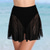 cheap Cover Up-Women&#039;s Swimwear Cover Up Swim Shorts Swimsuit Lace Pure Color Black Bathing Suits New Neutral Casual / Vacation / Modern