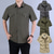 cheap Hiking Tops-Men&#039;s Hiking Shirt Short Sleeve Shirt Top Outdoor Breathable Quick Dry Multi Pockets Sweat wicking POLY Army Green Grey Khaki Traveling