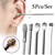 abordables Rasage et épilation-rasoir kit de toilettage rasoir électrique lavable tondeuse à barbe rasoir électrique pour hommes rechargeable rasage machine accessoires avec nettoyeur d&#039;oreille