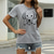 Χαμηλού Κόστους Γυναικεία T-Shirts-Γυναικεία Causal Εξόδου Μπλουζάκι Σκύλος Γραφική Ζώο Κοντομάνικο Στάμπα Στρογγυλή Λαιμόκοψη Βασικό Άριστος 100% Βαμβάκι Πράσινο του τριφυλλιού Λευκό Μαύρο Τ