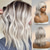 abordables Pelucas naturales de malla-Mezcla de cabello humano Peluca Media Ola natural Parte lateral Corte a capas Corte asimétrico Con flequillo Rubio Cosplay Rizador y enderezador Entradas Naturales Sin Tapa Cabello Birmano Mujer Todo