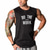 cheap Gym Tank Tops-Men&#039;s Vest Top Tank Top Vest Summer Sleeveless Graphic Patterned Letter Crew Neck Casual Daily Print Clothing Clothes Lightweight Casual Fashion White Black Gray