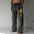 economico pantaloni di lino-Per uomo Pantaloni di lino Pantaloni Stampa 3D Design elastico con coulisse Tasca frontale Originale Di tendenza Grande e alto Informale Giornaliero Per le vacanze Comfort Morbido Stampe astratte