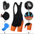 tanie Spodnie, szorty i getry kolarskie-Męskie Szorty z szelkami na rower Ocieplane spodenki 3D Spodenki rowerowe Rower Spodenki snowboardowe Doły Kolarstwo górskie Kolarstwie szosowym Sport Niejednolita całość Pomarańczowy Szybkie