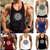 cheap Gym Tank Tops-Men&#039;s Vest Top Tank Top Vest Designer Summer Sleeveless Graphic Patterned Sun Hot Stamping Plus Size Crew Neck Daily Sports Print Clothing Clothes Designer Fashion Classic Wine White Black