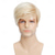 abordables Perruques de personnages de films-Perruques de cosplay Blond Lisse Cheveux synthétiques Court Perruques Homme Perruques Pour la fête