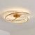 cheap Ceiling Lights &amp; Fans-60 cm Nordic Style Ceiling Light LED Crystal Copper Modern Living Room 220-240V