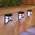 voordelige Wandverlichting buiten-2 stks outdoor wandlampen led solar retro tuin licht waterdichte binnenplaats verlichting voor tuin balkon hek decoratie landschap straatverlichting