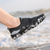 olcso Lábbelik és kiegészítők-Uniszex Túracipők Vízi cipő Mezítlábas Cipők rezgéscsillapító Légáteresztő Könnyű Kényelmes Szörfözés Mászás csónakázás Lélegző háló Nyár Fehér Fekete Szürke Kék