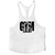 cheap Running Tops-Men&#039;s Tank Top Vest Graphic Letter Crew Neck White Black Blue Yellow Red Hot Stamping Casual Daily Sleeveless Print Clothing Apparel Cotton Sports Fashion Lightweight Big and Tall