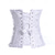 billige Rokoko-Rokoko Overbustkorsett Maskerade Overbustkorsett Store størrelser Cosplay Store størrelser Jacquard Midjekontroll Dytt opp Kostyme Dame Maskerade Fest Karneval i Venezia Voksne Korsett
