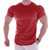 billiga Casual T-shirts för män-fitness tide brand tights herr sport t-shirt snabbtorkande kläder sommar löpning rund hals basket träningskläder elastiska korta ärmar