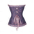 billige Rokoko-Rokoko Overbustkorsett Maskerade Overbustkorsett Store størrelser Cosplay Store størrelser Jacquard Midjekontroll Dytt opp Kostyme Dame Maskerade Fest Karneval i Venezia Voksne Korsett