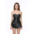 voordelige Jurken-Gotisch Overbuste korset Gemaskerd Bal Corset Jurk Grote maten Cosplay Buikcontrole Push-up Effen Kleur Kostuum Dames Maskerade Feest Volwassenen Rokken Top