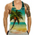 ieftine Tricouri de Sală-Bărbați Vest Top Bluză Vestă Designer Clasic Hawaiană Vară Fără manșon Alb+Negru Trifoi Verde Deschis Albastru Grafic Decor Imprimeu Stil Nautic În aer liber Zilnic Imprimeu Îmbrăcăminte Îmbrăcăminte
