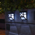 voordelige Wandverlichting buiten-2 stks outdoor wandlampen led solar retro tuin licht waterdichte binnenplaats verlichting voor tuin balkon hek decoratie landschap straatverlichting