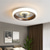 cheap Dimmable Ceiling Lights-Modern Simple LED Ceiling Fan Light Ceiling Fan Lamp Dining Room Living Room Restaurant Bedroom