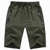 cheap Casual Shorts-Men&#039;s Stylish Casual / Sporty Active Shorts Drawstring Pocket Elastic Waist Knee Length Pants Sports Outdoor Daily Inelastic Solid Color Comfort Breathable Mid Waist ArmyGreen Black Deep Blue Light