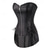 voordelige Jurken-Gotisch Overbuste korset Gemaskerd Bal Corset Jurk Grote maten Cosplay Buikcontrole Push-up Effen Kleur Kostuum Dames Maskerade Feest Volwassenen Rokken Top