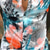 levne Pánské košile s potiskem-Pánské Košile Havajská košile Letní košile Grafika Květinový Havajské Aloha Design Přehnutý Černobílá Námořnická modř Hnědá Trávová zelená Duhová Tisk Venkovní ulice Krátký rukáv 3D Tlačítko dolů
