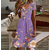 tanie Sukienki kwiatowe-Damska sukienka mini sukienka casual sukienka petite sukienka sundress sukienka A-line sukienka boho tropikalna seksowna wakacyjna casual codzienna regular fit kwiatowa krótki rękaw serce biała