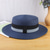billige Partyhatter-Kentucky Derby-hatt Hatter Strå Bøttehatt Stråhatt Solhatt Avslappet Ferie Strand Melbourne Cup cocktail Elegant Gammeldags stil Med Kombinasjon Trimmer Hodeplagg Hodeplagg