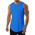 cheap Tank Tops-Men&#039;s Vest Top Tank Top Vest Summer Sleeveless Solid Color Crew Neck Casual Daily Print Clothing Clothes Lightweight Casual Fashion White Black Blue