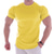 billige Casual T-shirts til mænd-fitness tide mærke strømpebukser herre sports t-shirt hurtigtørrende tøj sommer løb rund hals basketball træning tøj elastiske korte ærmer