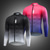 cheap Cycling Jersey &amp; Shorts / Pants Sets-WOSAWE Men&#039;s Long Sleeve Cycling Jersey with Tights Road Bike Cycling Black Rose Red Gradient Bike Jersey Tights Spandex Polyester Breathable Quick Dry Sports Gradient Solid Color Clothing Apparel