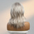 abordables Pelucas naturales de malla-Mezcla de cabello humano Peluca Media Ola natural Parte lateral Corte a capas Corte asimétrico Con flequillo Rubio Cosplay Rizador y enderezador Entradas Naturales Sin Tapa Cabello Birmano Mujer Todo
