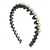cheap Accessories-1 Pc Fashion Thin Headbands with Teeth Rhinestone Comb Headband Flower Wave Rhinestone Headbands Hair Clip Plastic Tooth Comb Headbands and Hair Bun Holders  Wavy Hairbands