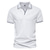 cheap Classic Polo-Men&#039;s Polo Shirt Henley Shirt V Neck Top Outdoor Breathable Quick Dry Lightweight Comfortable White Black Green Fishing Climbing Beach