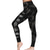 Χαμηλού Κόστους Γιόγκα κολάν &amp; καλσόν-Γυναικεία Sports Gym Leggings Παντελόνι για γιόγκα Ψηλή Μέση Σπαντέξ Μαύρο Κολάν με κοψίματα Σχέδιο γαλαξίας Έλεγχος κοιλιάς Αντίστροφη καρότσα Ρούχα Ρούχα / Υψηλή Ελαστικότητα / Αθλητικό