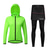 cheap Cycling Jersey &amp; Shorts / Pants Sets-WOSAWE Women&#039;s Long Sleeve Cycling Jersey Cycling Jacket Cycling Pants Road Bike Cycling Black Green Red+Black Bike Clothing Suit Spandex Polyester 3D Pad Breathable Quick Dry Back Pocket Sports